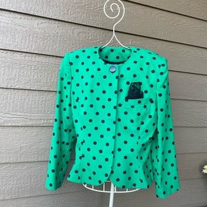 Vintage 1980's Jacket Blazer *Stirling Cooper London-New York*